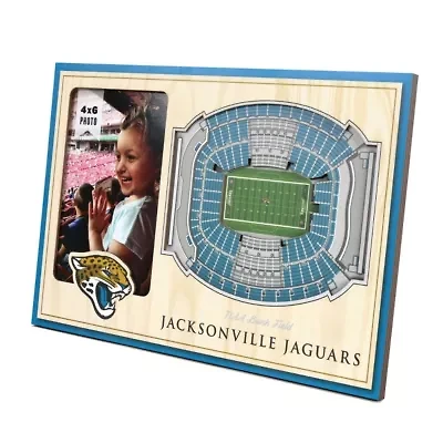 YouTheFan NFL Jacksonville Jaguars 3D StadiumView Picture Frame - TIAA Bank Field