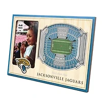 YouTheFan NFL Jacksonville Jaguars 3D StadiumView Picture Frame - TIAA Bank Field