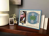YouTheFan NFL Jacksonville Jaguars 3D StadiumView Picture Frame - TIAA Bank Field