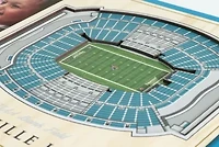 YouTheFan NFL Jacksonville Jaguars 3D StadiumView Picture Frame - TIAA Bank Field