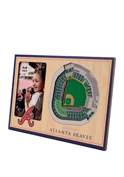 YouTheFan MLB Atlanta Braves 3D StadiumView Picture Frame - SunTrust Park