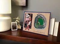 YouTheFan MLB Atlanta Braves 3D StadiumView Picture Frame - SunTrust Park