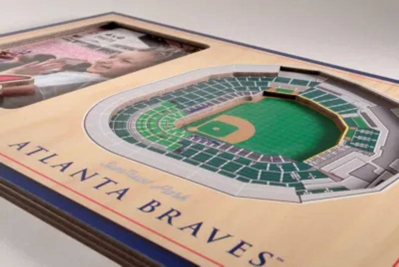 YouTheFan MLB Atlanta Braves 3D StadiumView Picture Frame - SunTrust Park