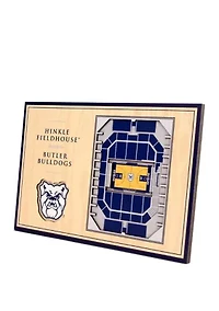 NCAA Butler Bulldogs 3D StadiumViews Hinkle Fieldhouse Desktop Display