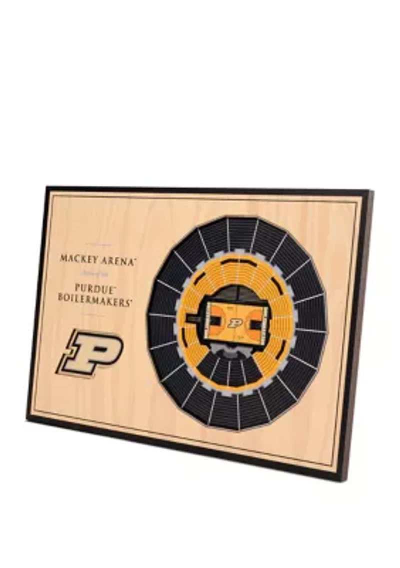 NCAA Purdue Boilermakers 3D StadiumViews Mackey Arena Desktop Display