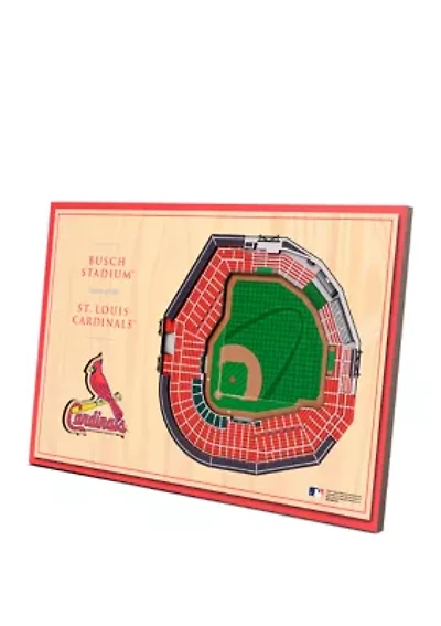 MLB St. Louis Cardinals 3D StadiumViews Desktop Display - Busch Stadium
