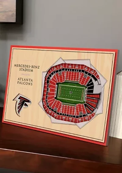 NFL Atlanta Falcons 3D StadiumViews Desktop Display - Mercedes-Benz Stadium