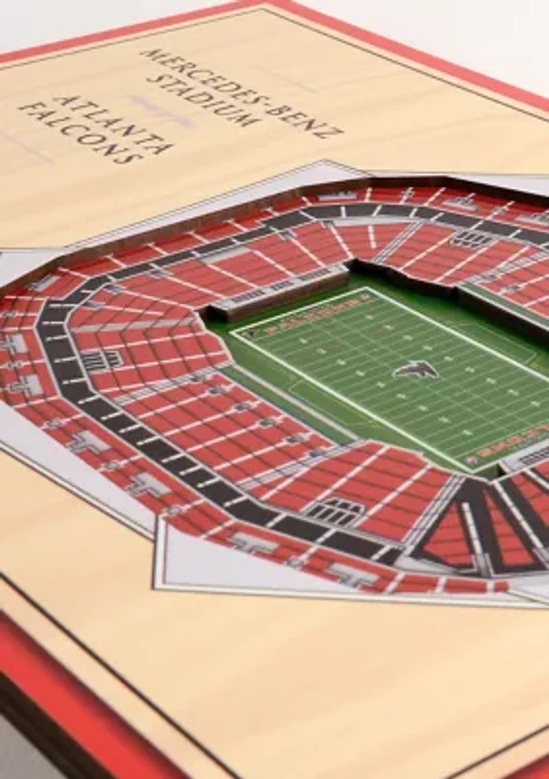 NFL Atlanta Falcons 3D StadiumViews Desktop Display - Mercedes-Benz Stadium