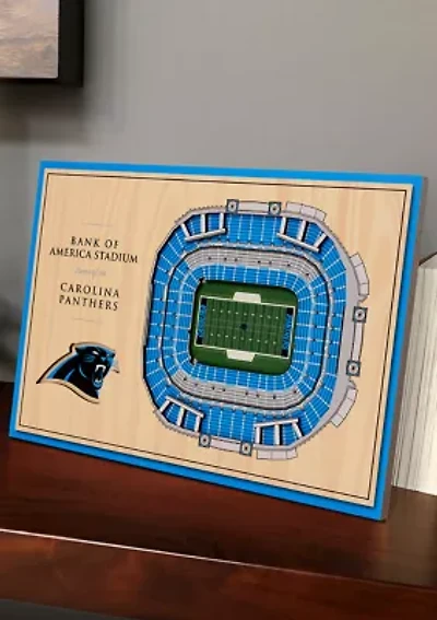 NFL Carolina Panthers 3D StadiumViews Desktop Display - Bank of America Stadium
