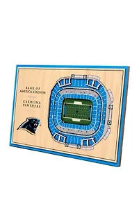 NFL Carolina Panthers 3D StadiumViews Desktop Display - Bank of America Stadium