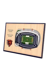 NFL Chicago Bears 3D StadiumViews Desktop Display - Soldier Field