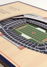 NFL Chicago Bears 3D StadiumViews Desktop Display - Soldier Field