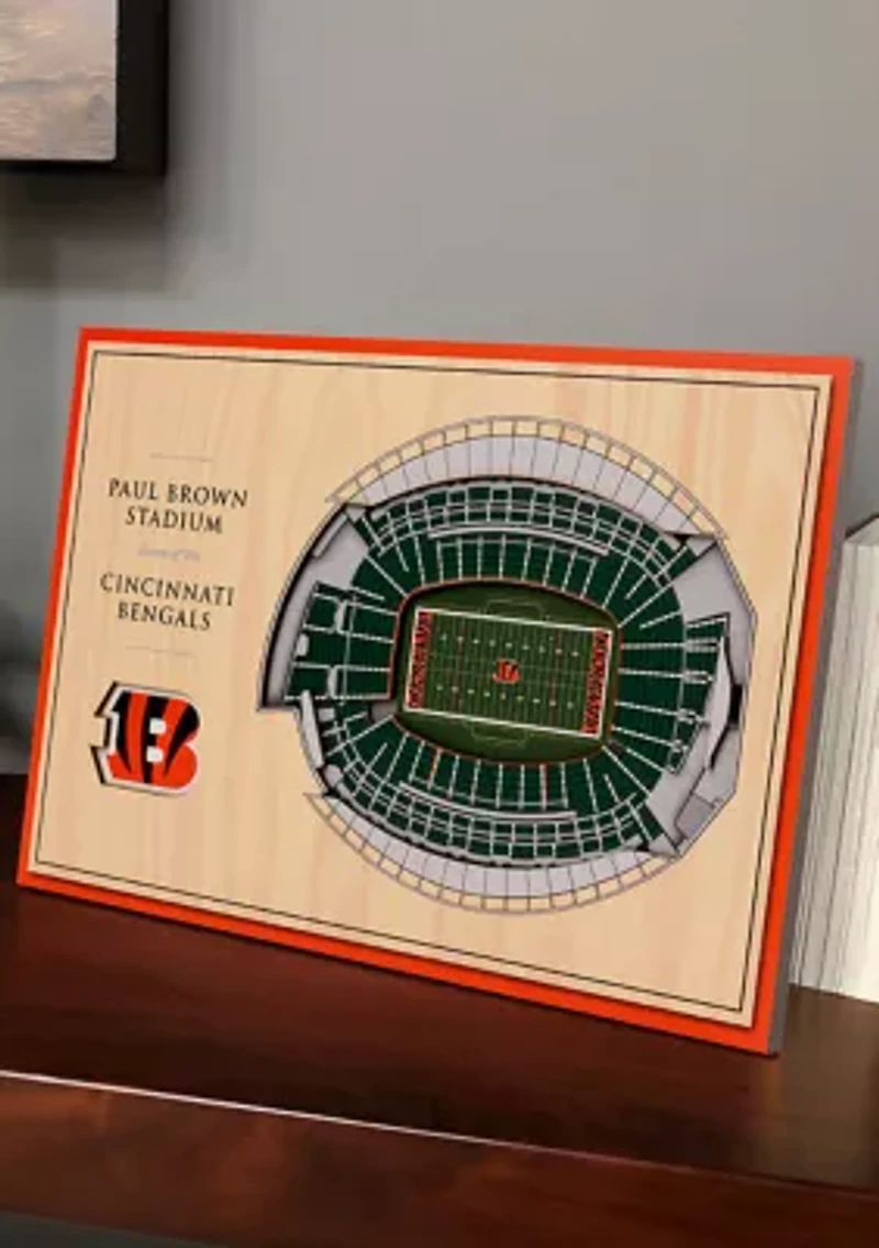 NFL Cincinnati Bengals 3D StadiumViews Desktop Display - Paul Brown Stadium