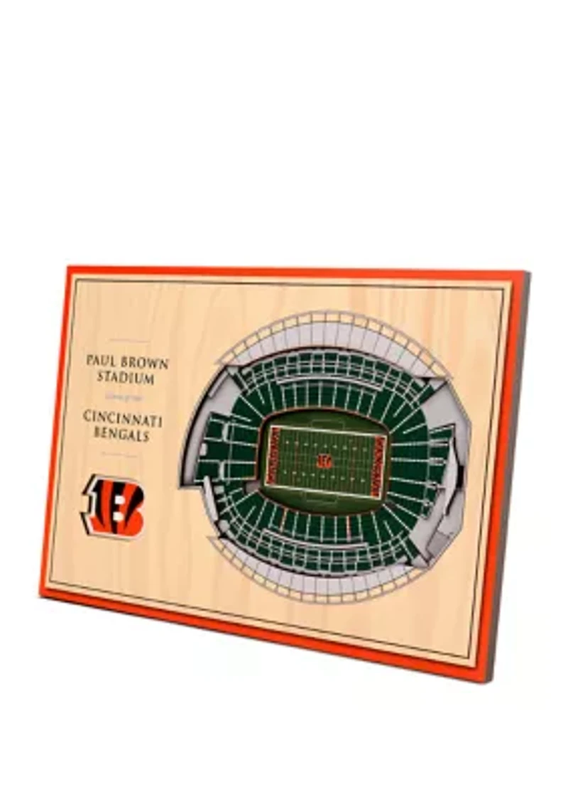 NFL Cincinnati Bengals 3D StadiumViews Desktop Display - Paul Brown Stadium