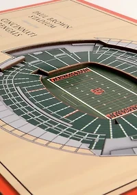 NFL Cincinnati Bengals 3D StadiumViews Desktop Display - Paul Brown Stadium