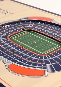 NFL Denver Broncos 3D StadiumViews Desktop Display - Mile High Stadium