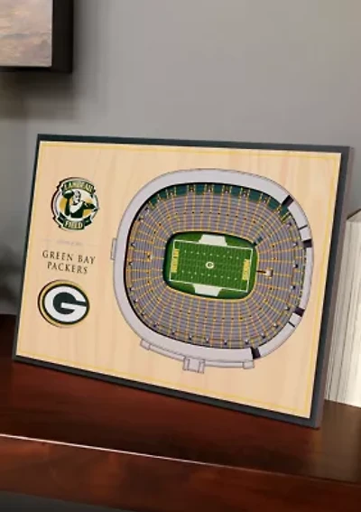 NFL Green Bay Packers 3D StadiumViews Desktop Display - Lambeau Field