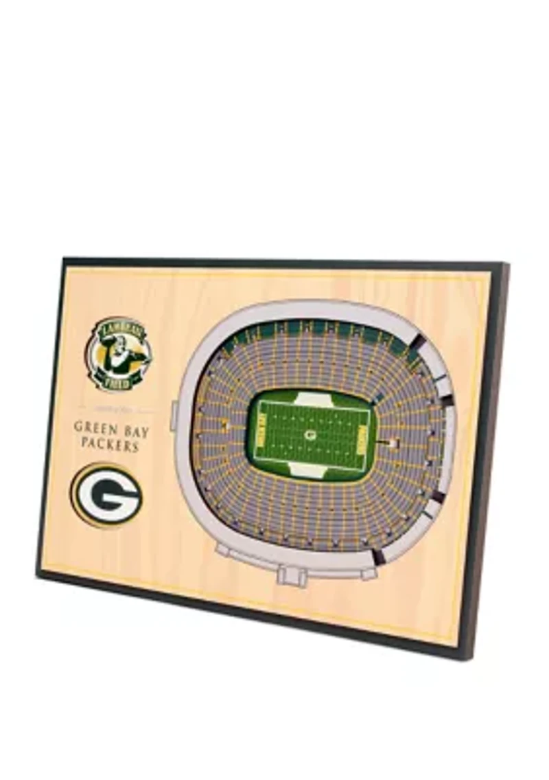 NFL Green Bay Packers 3D StadiumViews Desktop Display - Lambeau Field