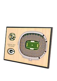 NFL Green Bay Packers 3D StadiumViews Desktop Display - Lambeau Field