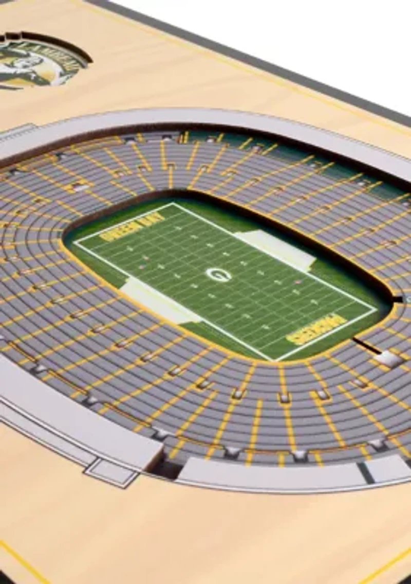 NFL Green Bay Packers 3D StadiumViews Desktop Display - Lambeau Field