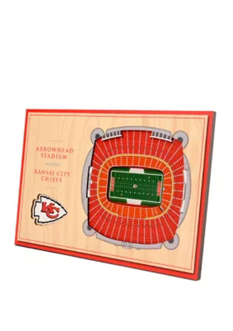 NFL Kansas City Chiefs 3D StadiumViews Desktop Display - Arrowhead Stadium