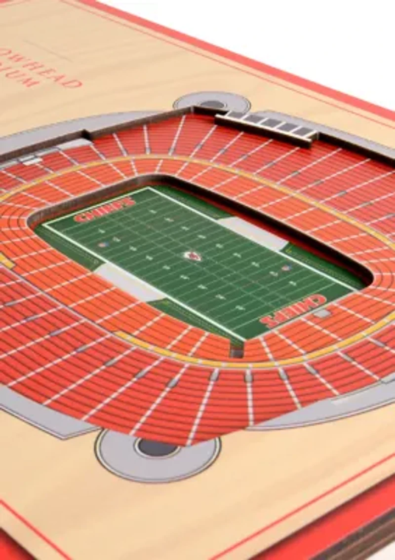 NFL Kansas City Chiefs 3D StadiumViews Desktop Display - Arrowhead Stadium