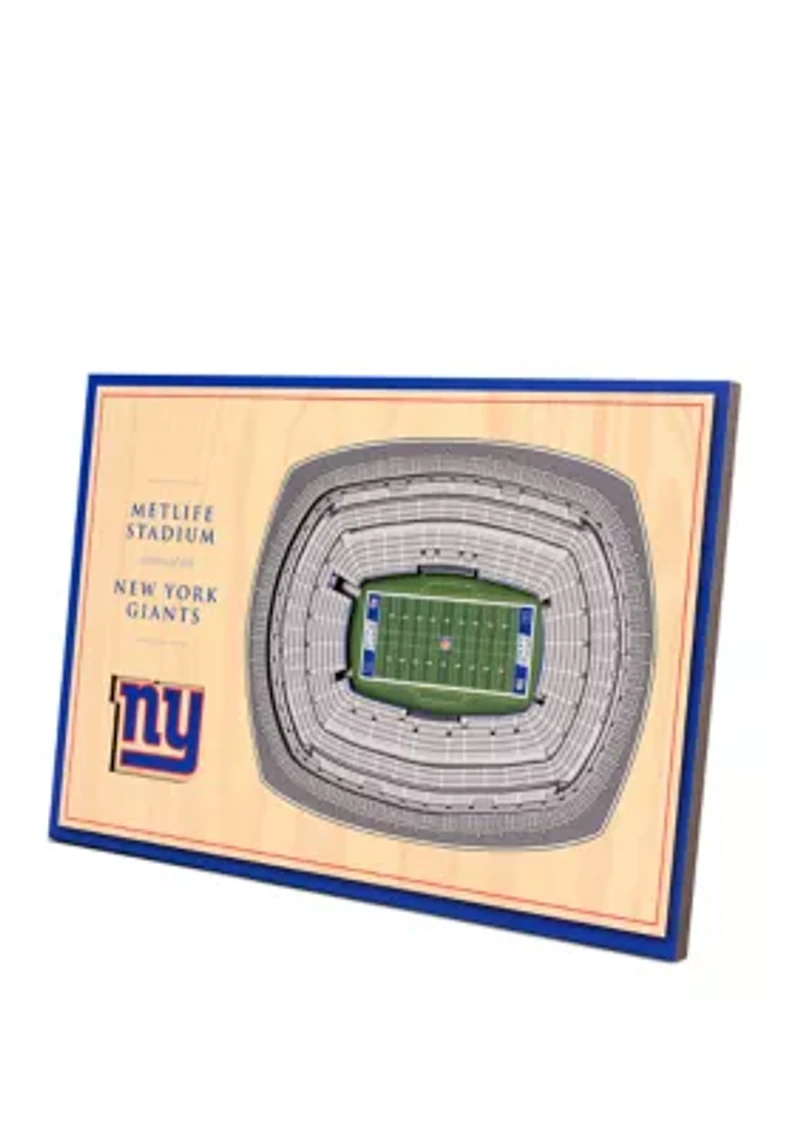 NFL New York Giants 3D StadiumViews Desktop Display - MetLife Stadium