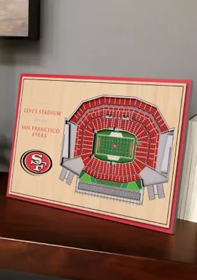 NFL San Francisco 49ers 3D StadiumViews Desktop Display - Levi's Stadium