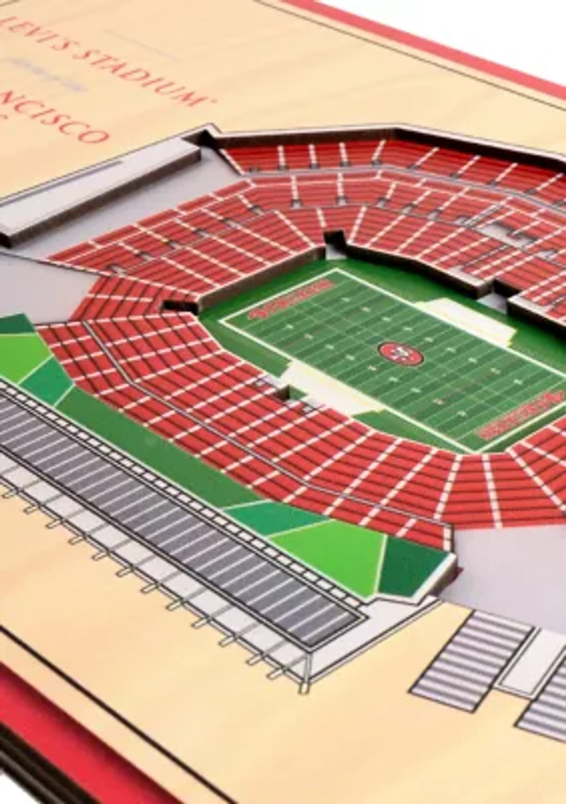 NFL San Francisco 49ers 3D StadiumViews Desktop Display - Levi's Stadium