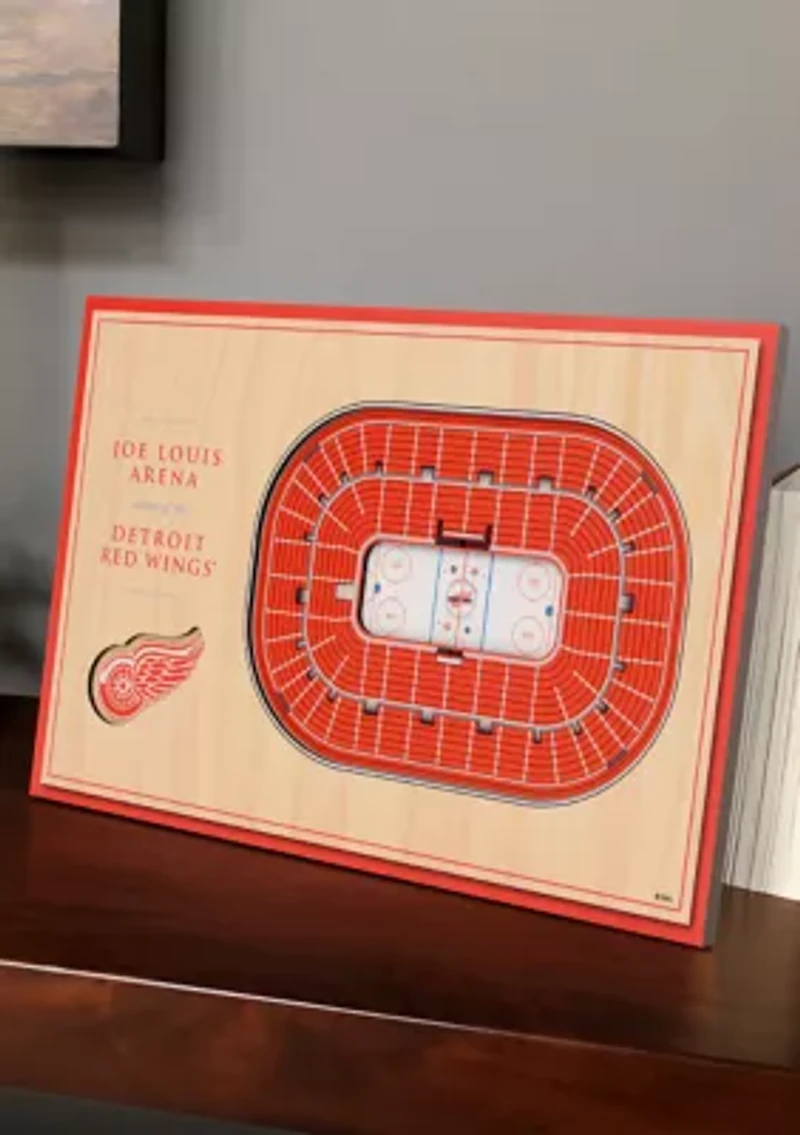 NHL Detroit Red Wings 3D StadiumViews Desktop Display - Joe Louis Arena