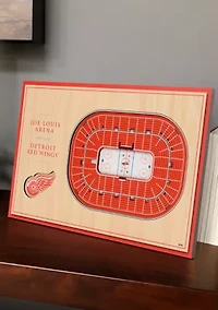 NHL Detroit Red Wings 3D StadiumViews Desktop Display - Joe Louis Arena