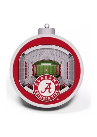 YouTheFan NCAA Alabama Crimson Tide 3D StadiumView Ornament - Bryant - Denny Stadium