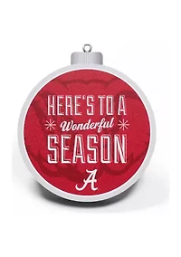 YouTheFan NCAA Alabama Crimson Tide 3D Logo Series Ornaments