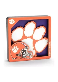 YouTheFan NCAA Clemson Tigers 3D Logo Series Magnets