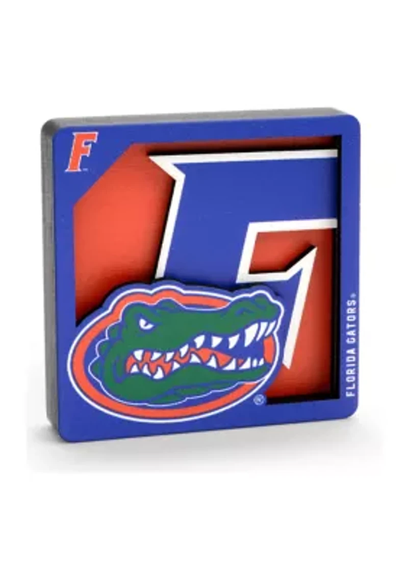 YouTheFan NCAA Florida Gators 3D Logo Series Magnets