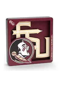 YouTheFan NCAA Florida State Seminoles 3D Logo Series Magnets