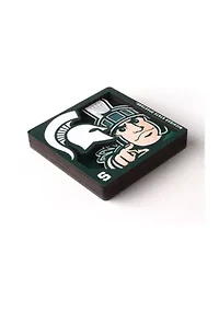 YouTheFan NCAA Michigan State Spartans 3D Logo Series Magnets
