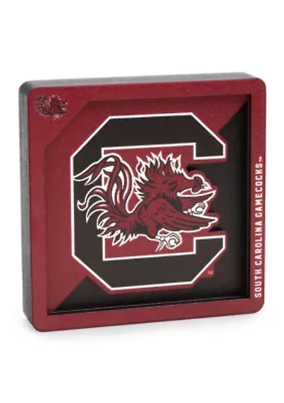 YouTheFan NCAA South Carolina Gamecocks 3D Logo Series Magnets