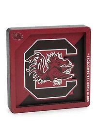 YouTheFan NCAA South Carolina Gamecocks 3D Logo Series Magnets