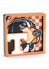 YouTheFan NCAA Tennessee Volunteers 3D Logo Series Magnets