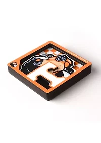 YouTheFan NCAA Tennessee Volunteers 3D Logo Series Magnets
