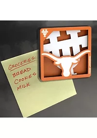 YouTheFan NCAA Texas Longhorns 3D Logo Series Magnets