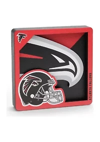 YouTheFan NFL Atlanta Falcons 3D Logo Series Magnets