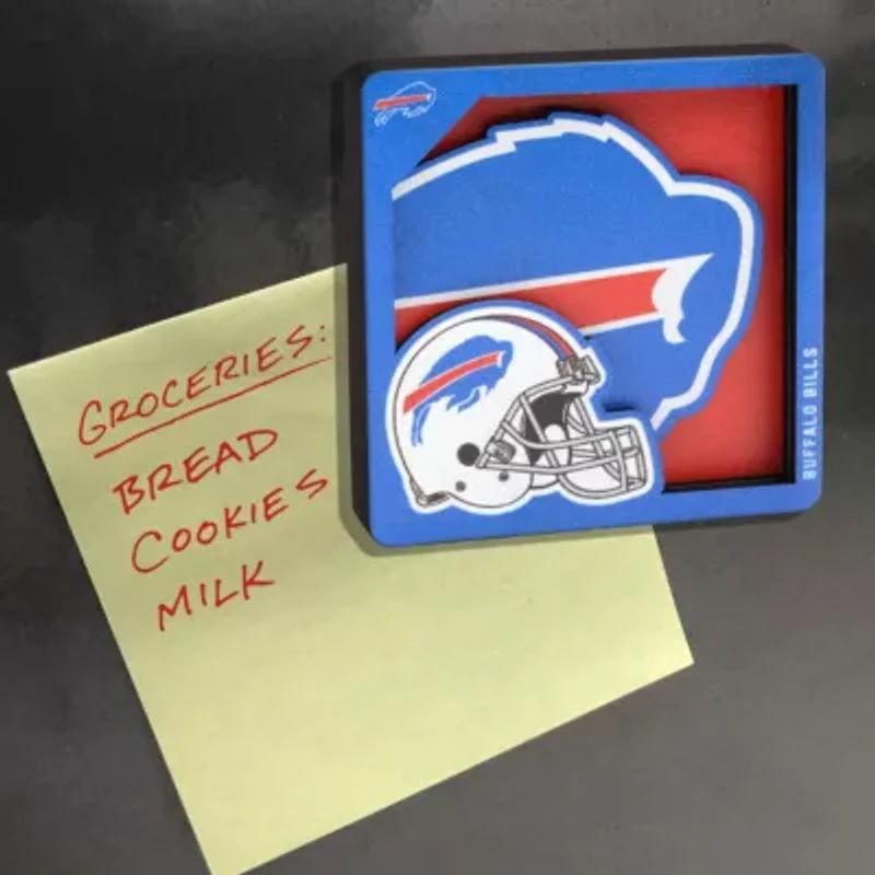 YouTheFan NFL Buffalo Bills 3D Logo Series Magnets