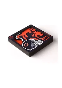 YouTheFan NFL Chicago Bears 3D Logo Series Magnets