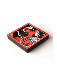 YouTheFan NFL Cincinnati Bengals 3D Logo Series Magnets