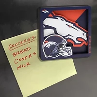 YouTheFan NFL Denver Broncos 3D Logo Series Magnets