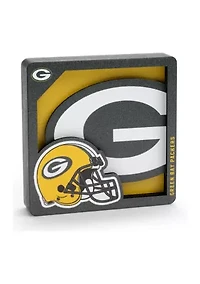 YouTheFan NFL Green Bay Packers 3D Logo Series Magnets