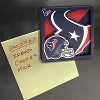 YouTheFan NFL Houston Texans 3D Logo Series Magnets