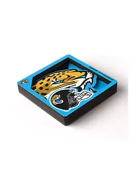 YouTheFan NFL Jacksonville Jaguars 3D Logo Series Magnets